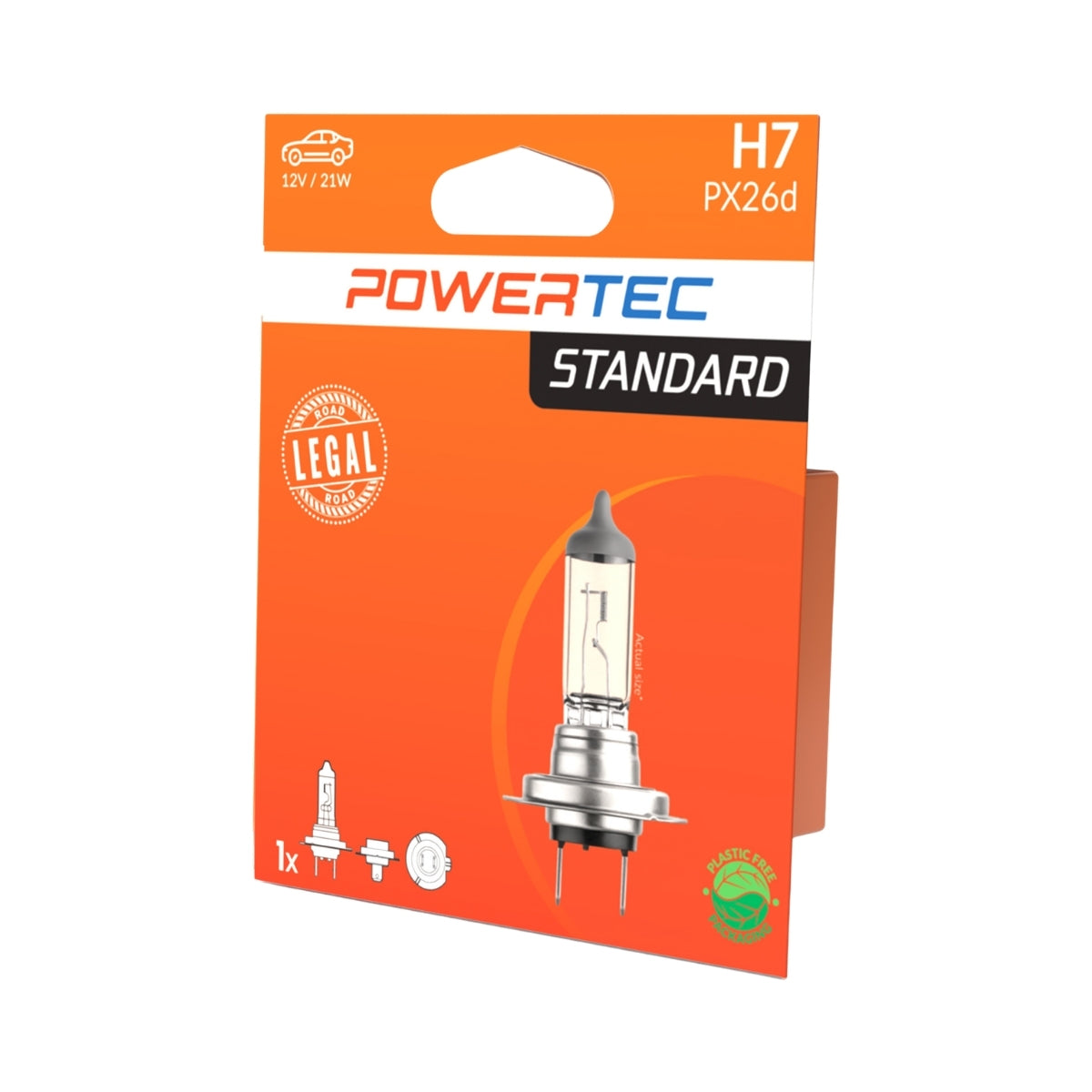 AMPOULE HALOGENE H7 PX26D 12V 55W (BLISTER) X1 MTECH