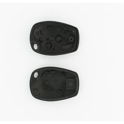 COQUE CLE ADAPTABLE POUR RENAULT 2 BOUTONS LAME CRANTEE KEYSKAR