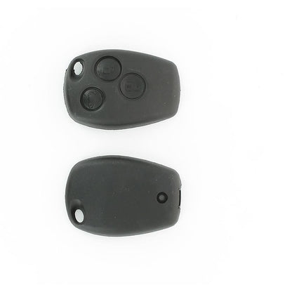 COQUE CLE ADAPTABLE POUR RENAULT 3 BOUTONS LAME FRAISEE KEYSKAR