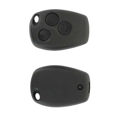 COQUE CLE ADAPTABLE POUR RENAULT 3 BOUTONS LAME CRANTEE KEYSKAR