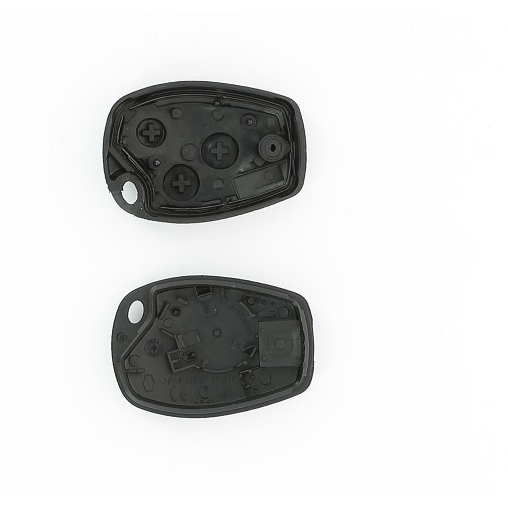 COQUE CLE ADAPTABLE POUR RENAULT 3 BOUTONS LAME CRANTEE KEYSKAR