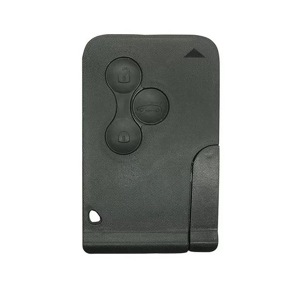 COQUE CARTE ADAPTABLE POUR RENAULT 3 BOUTONS SANS LAME MEGANE, SCENIC KEYSKAR