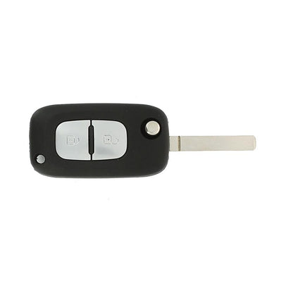 COQUE CLE ADAPTABLE RENAULT 2 BOUTONS LAME FRAISEE RETRACTABLE 7MM