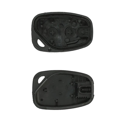 COQUE CLE ADAPTABLE RENAULT 2 BOUTONS LAME CRANTEE FIXE