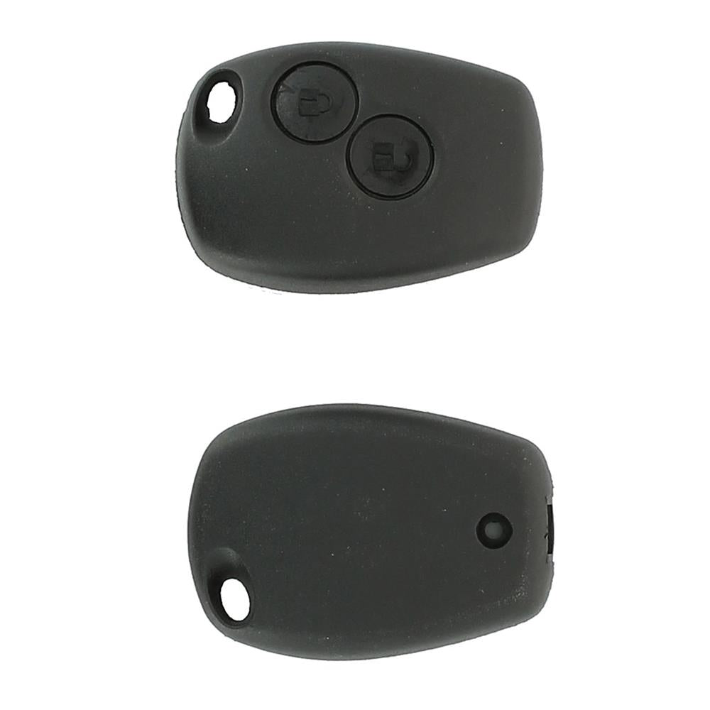 COQUE CLE ADAPTABLE RENAULT 2 BOUTONS LAME FRAISEE FIXE 7MM