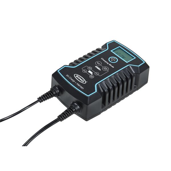 CHARGEUR BATTERIE INTELLIGENT + MAINTIEN DE CHARGE 8A 12V RING