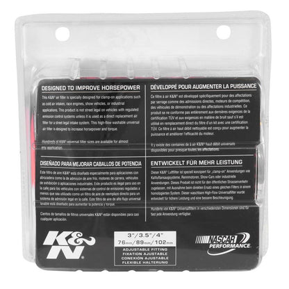 FILTRE A AIR UNIVERSEL K&N RG-1001RD-L