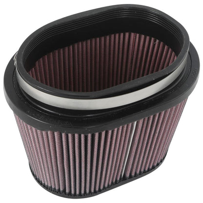 FILTRE A AIR UNIVERSEL OVALE 6-1/4" X 4", 7-7/8" X 5-1/2"B, 6-1/4" X 4"T,5"H, K&N