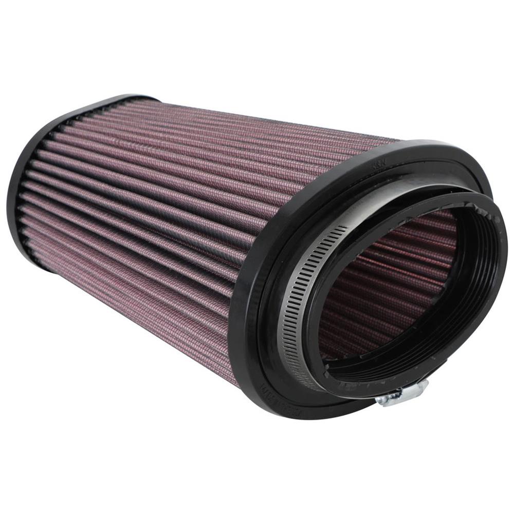 FILTRE A AIR UNIVERSEL OVALE, 6-1/2" X 4-3/4"B, 4-1/2" X 3-1/4"T, 7-1/2"H, K&N
