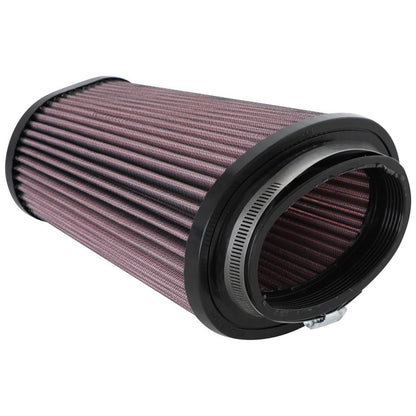 FILTRE A AIR UNIVERSEL OVALE, 6-1/2" X 4-3/4"B, 4-1/2" X 3-1/4"T, 7-1/2"H, K&N