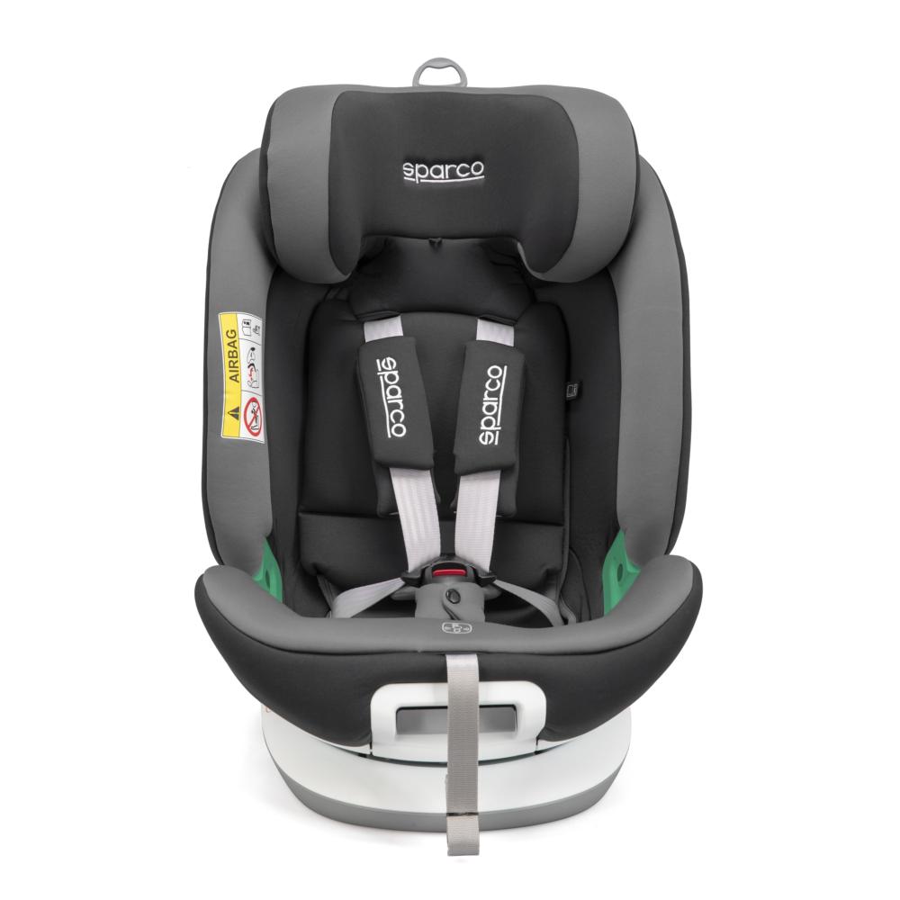 SIEGE ENFANT ROTATIF 360° SPARCO ISIZE 40-150CM ECE R129/03 ISOFIX z