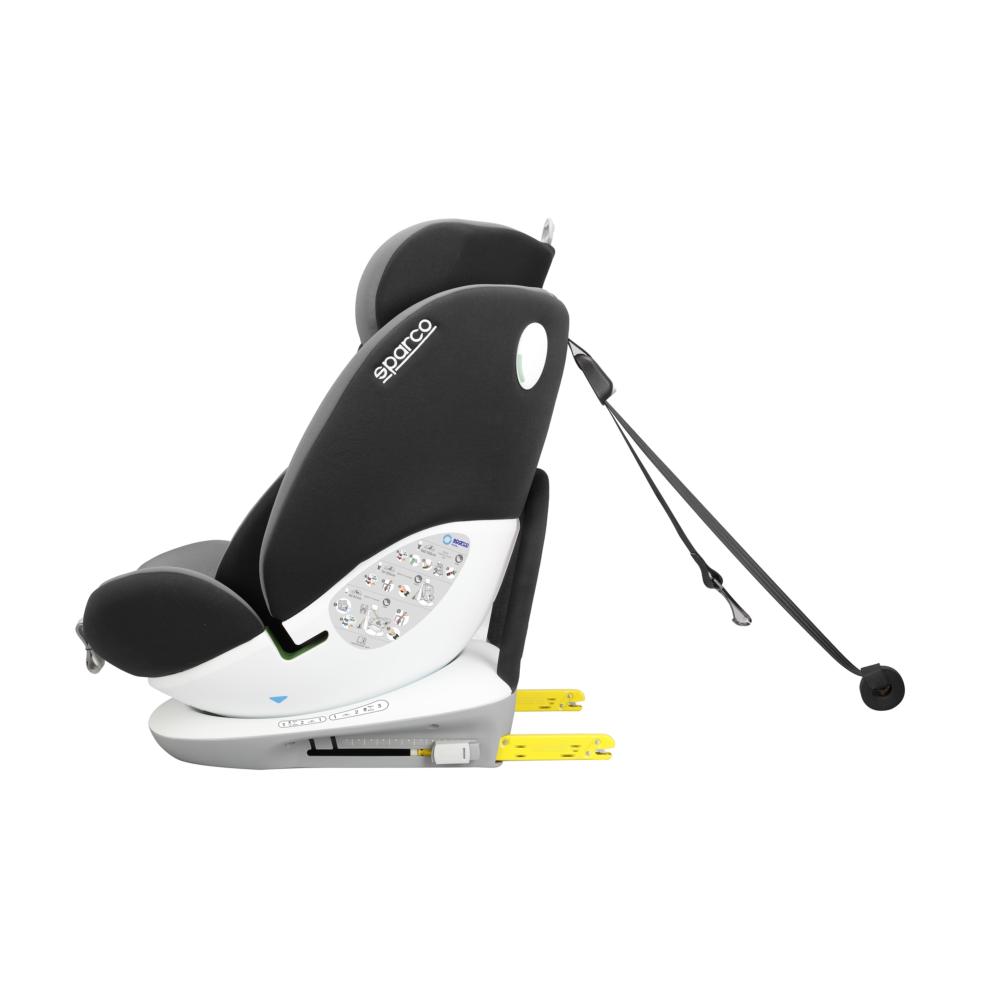 SIEGE ENFANT ROTATIF 360° SPARCO ISIZE 40-150CM ECE R129/03 ISOFIX z