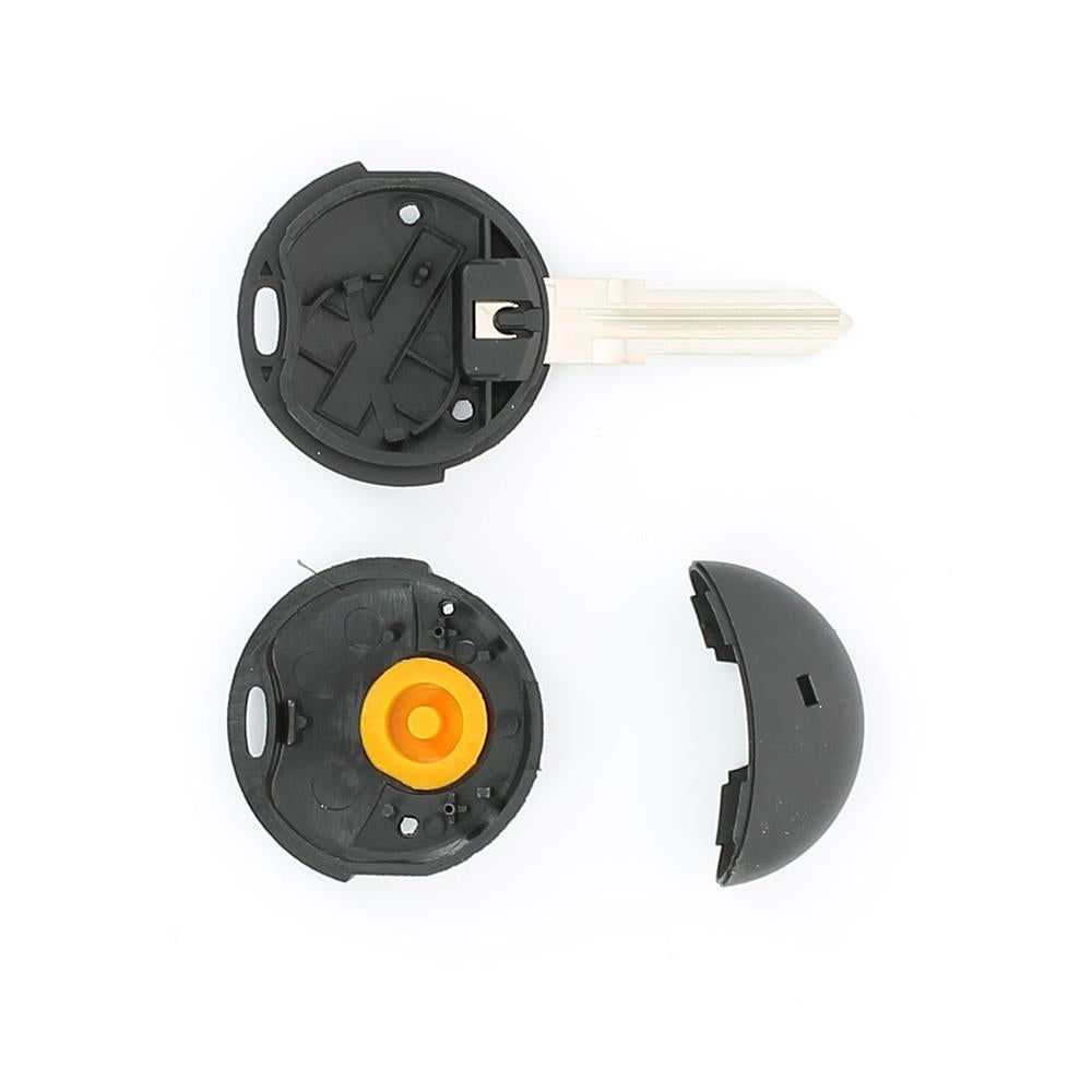 COQUE CLE ADAPTABLE SMART 1 BOUTON LAME CRANTEE FIXE