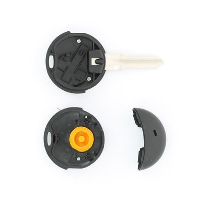 COQUE CLE ADAPTABLE SMART 1 BOUTON LAME CRANTEE FIXE