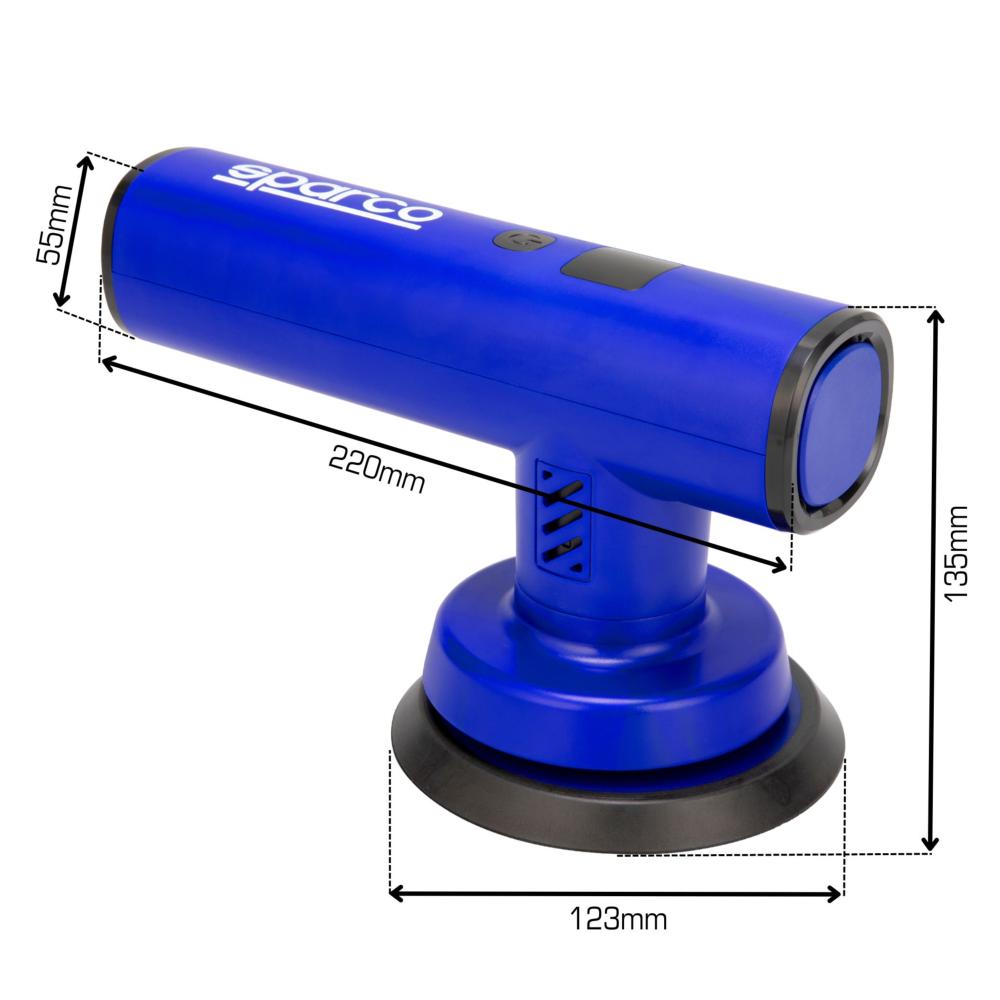 POLISSEUSE SANS FIL RECHARGEABLE 3 VITESSES SPARCO z
