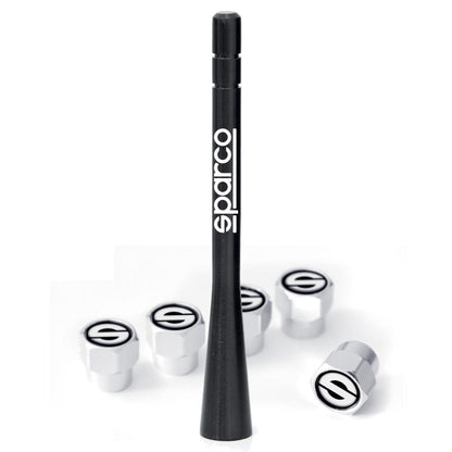 PACK ANTENNE +5 BOUCHONS DE VALVES SPARCO z