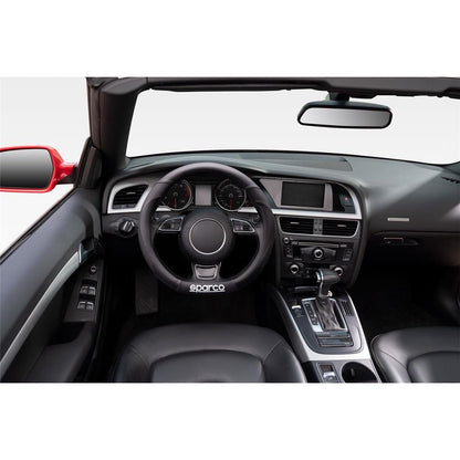 COUVRE VOLANT SPARCO AVEC MEPLAT POUR VW GOLF 7/ C1/ C3 II/ C4/DS4...