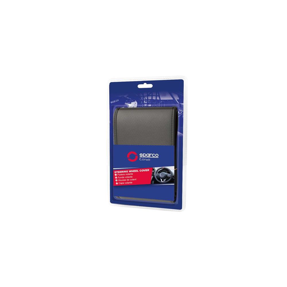 COUVRE VOLANT ELASTIQUE FIN SANS ARMATURE SPARCO (BLISTER)