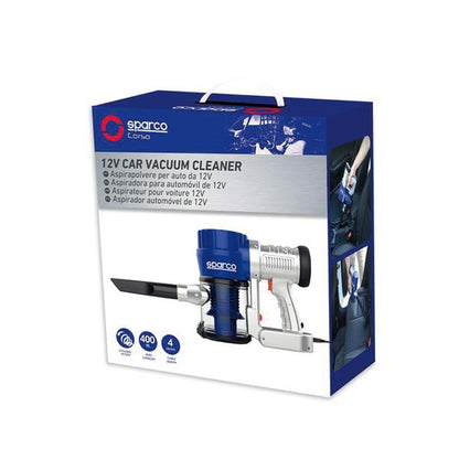ASPIRATEUR SPARCO 12V CYCLONIQUE AVEC EMBOUTS CAPACITE 400ML