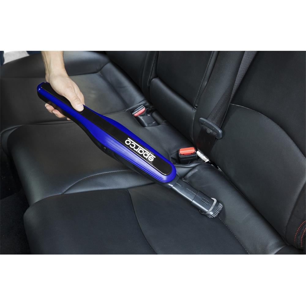 ASPIRATEUR SANS FIL RECHARGEABLE USB-C 12/220V 2 VITESSES SPARCO