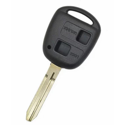 COQUE CLE ADAPTABLE POUR TOYOTA 3 BOUTONS LAMES CRANTEE KEYSKAR