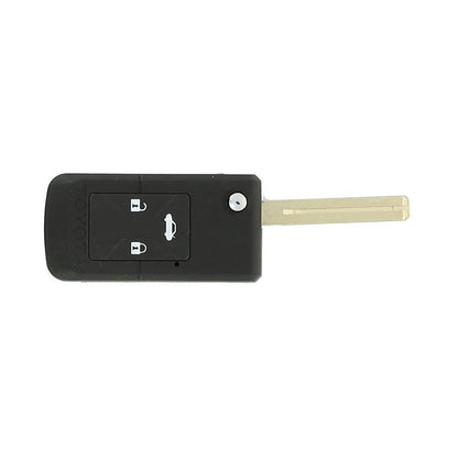 COQUE CLÉ ADAPTABLE TOYOTA 3 BOUTONS LAME FRAISÉE RÉTRACTABLE