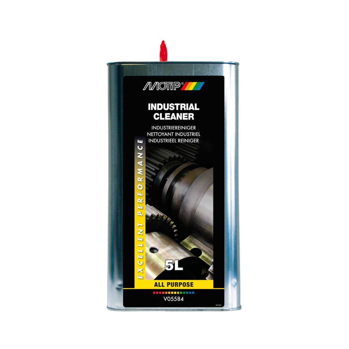 DEGRAISSANT MULTI-USAGE POUR AEROSOL RECHARGEABLE MOTIP TECH 5 L