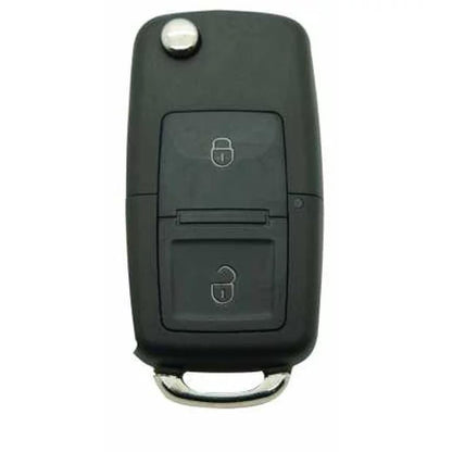 COQUE CLE ADAPTABLE POUR VAG 2 BOUTONS LAME FRAISEE KEYSKAR