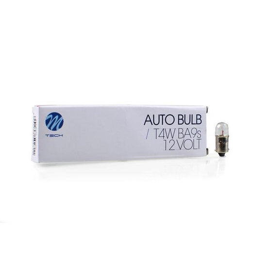 AMPOULE HALOGENE T4W BA9S 12V (BOITE DE 10) MTECH