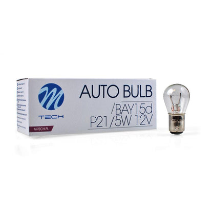 AMPOULE HALOGENE P21/5W BAY15D 12V 21/5W (BOITE DE 10) MTECH