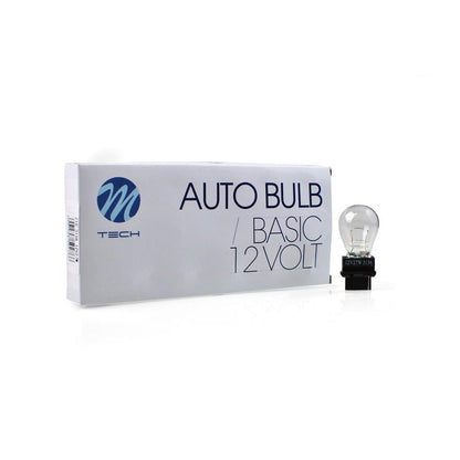 AMPOULE HALOGENE P27W (3156) W2.5X15D 12V 27W (BOITE DE 10) MTECH