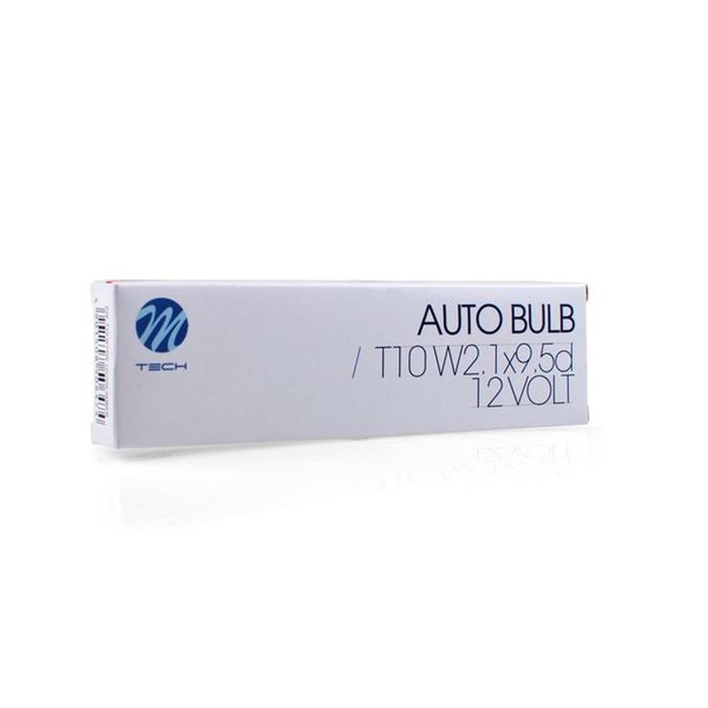 AMPOULE HALOGENE WY5W T10 12V 5W ORANGE (BOITE DE 10) MTECH