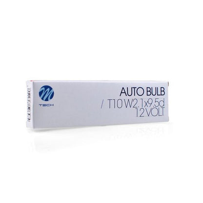 AMPOULE HALOGENE WY5W T10 12V 5W ORANGE (BOITE DE 10) MTECH