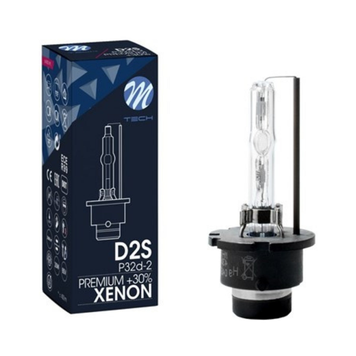 1 AMPOULE D2S 4300K 35W +30% CE (BOITE)