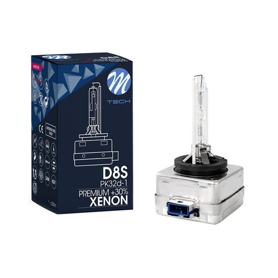 1 AMPOULE D8S 6000K 25W +30% CE (BOITE)