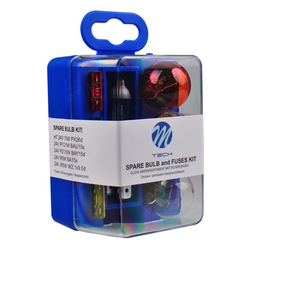 COFFRET AMPOULES DE SECOURS H7 24V MTECH