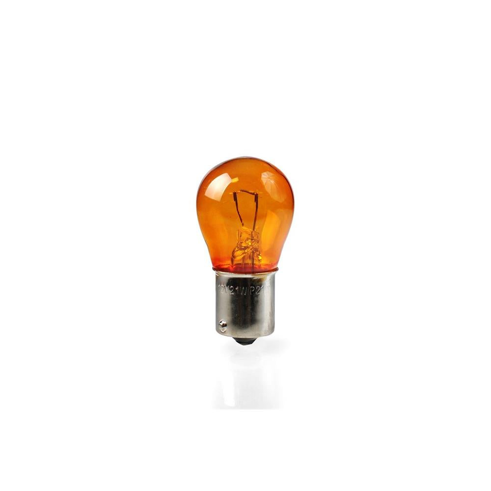 AMPOULE HALOGENE P21W (S25) BA15S 12V 21W ORANGE (BOITE DE 10) MTECH