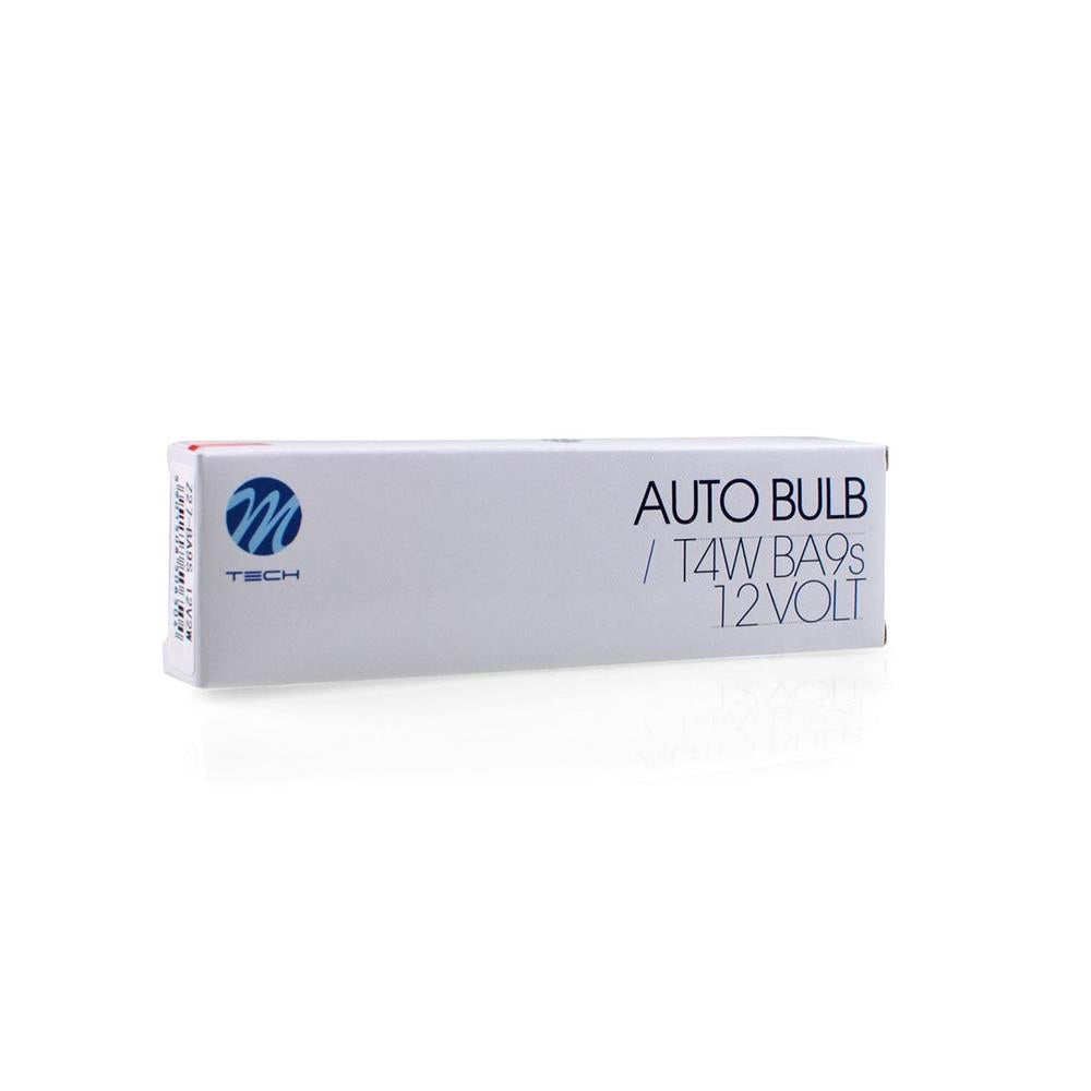 AMPOULE HALOGENE T2W BA9S 12V 2W (BOITE DE 10) MTECH