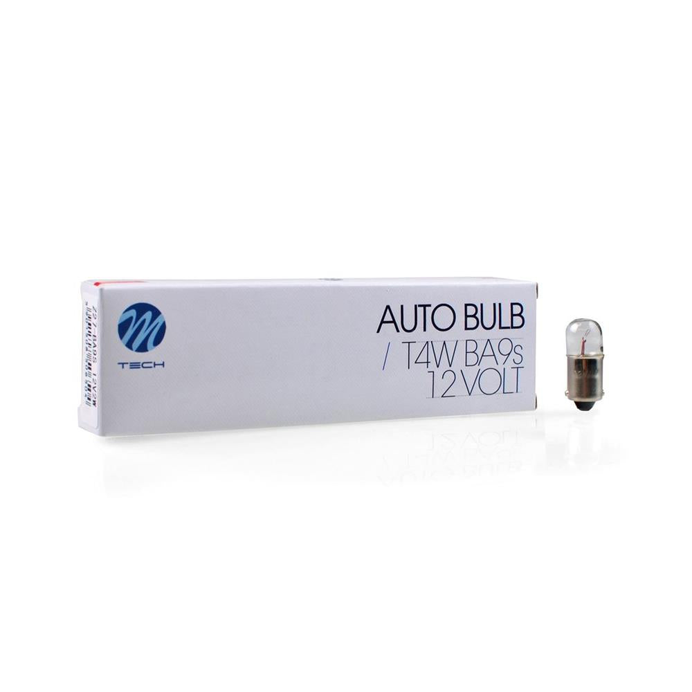 AMPOULE HALOGENE T2W BA9S 12V 2W (BOITE DE 10) MTECH