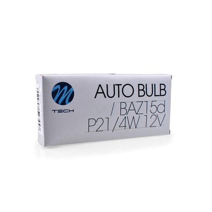 AMPOULE HALOGENE P21/4W BAZ15D 12V 21/4W (BOITE DE 10) MTECH