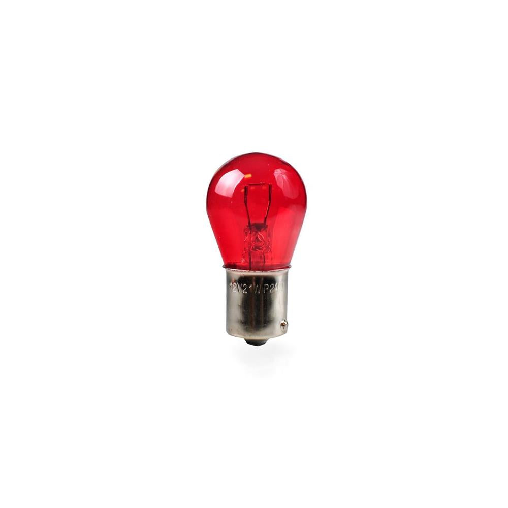 AMPOULE HALOGENE PR21W (S25) BA15S 12V 21W ROUGE (BOITE DE 10) MTECH