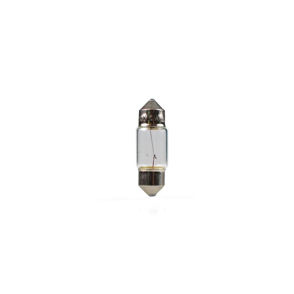 AMPOULE HALOGENE C10W SV8.5 (31MM) T11X31 12V 10W (BOITE DE 10) MTECH