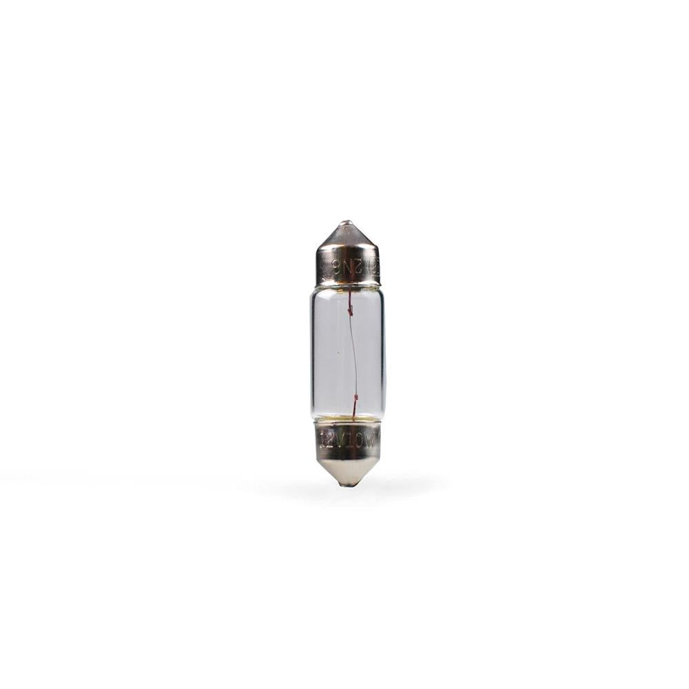 AMPOULES HALOGENES C10W SV8.5 (36MM) T11X36 12V 10W (BOITE DE 10) MTECH