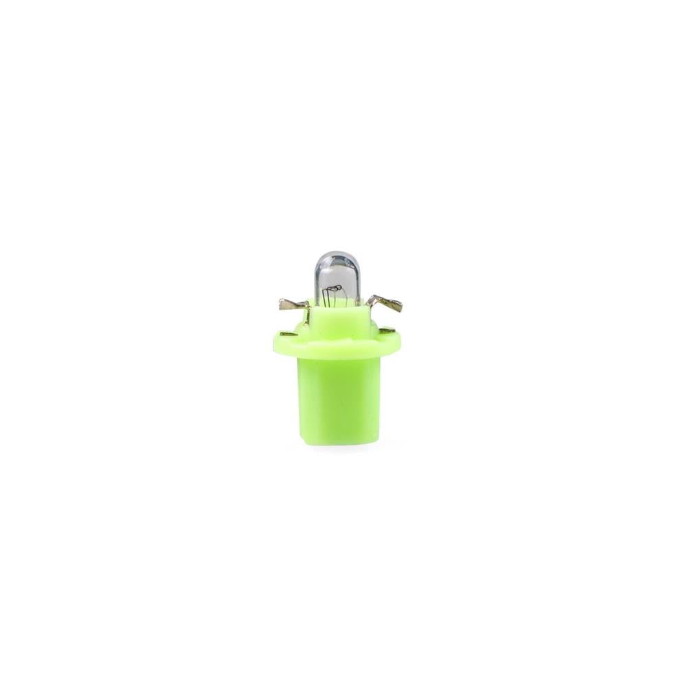 AMPOULES HALOGENES B8.5D 12V 2W CULOT VERT (BOITE DE 10) MTECH